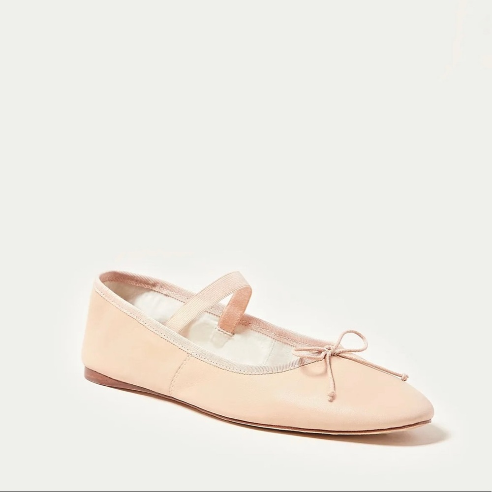 NWT Loeffler Randall Leonie Ballet Flat Mary Jane